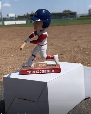 Stockton Ports SGA Oakland Athletics A’s Tyler Soderstrom Bobblehead Cover
