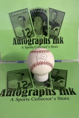 Vernon Wells Autographed Rawling Major League Baseball Blue Jays Angels A27 - Image 1 of 3