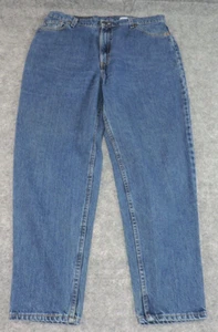 Levis 522 Womens 18 Short Tapered Leg Tapered Fit Vintage 1996 Denim Blue Jeans - Picture 1 of 11