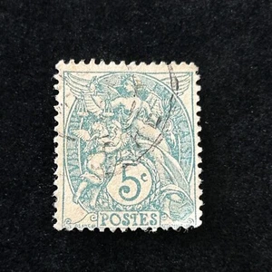 RARE VINTAGE 1800s France stamp 5c - Picture 1 of 4