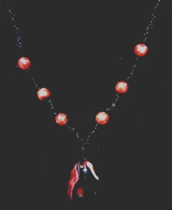 Red Agate Necklace  - Handcrafted 20" - Picture 1 of 1