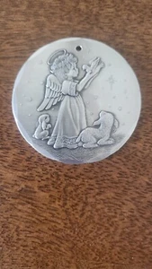 1996 Wendell August Forge - LITTLEST ANGEL 2 1/4" ORNAMENT - Picture 1 of 4