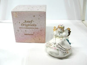VINTAGE Josef Originals Applause 38592 bambola angelo Prima Comunione - Foto 1 di 3