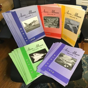 Lot: AERO ALBUM Volumes 1-20 1968-1972 Military Aircraft Aviation War History VG - Picture 1 of 3