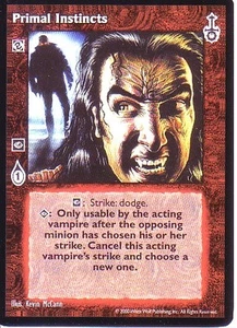 10 x Primal Instincts VTES CCG Sabbat/SW - Picture 1 of 1