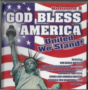 GOD BLESS AMERICA, UNITED WE STAND , USA00822, CD 2001, Z-015, - Picture 1 of 4