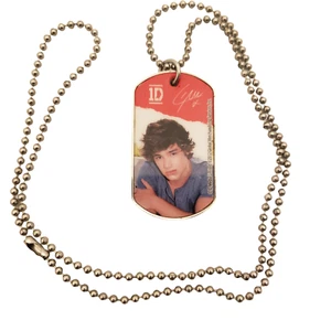 Wish Factory/One Direction LIAM PAYNE Erkennungsmarke Kette/Halskette 1D Logo auf Rückseite - Bild 1 von 3