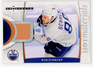 2007-08 Fleer Hot Prospects Hockey Rob Schremp Hot Materials #HM-RS