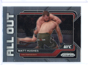 Matt Hughes 2023 Panini Prizm UFC All Out Base #9 Welterweight