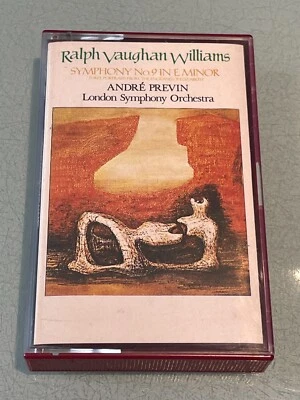 Vaughan Williams - Sumphony No. 9 - Audio Cassette Tape Album - 1971 RCA - Изображение 1 из 4