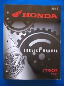 Honda 2010 VT1300 CX/A Fury BRAND NEW Original Factory Shop Service Manual  - Picture 1 of 5