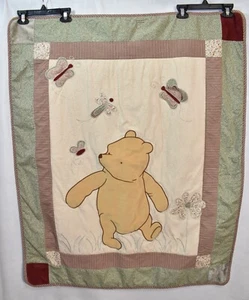 Edredón de bebé clásico de Disney Winnie The Pooh difícil de encontrar - Imagen 1 de 7