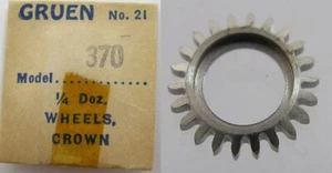 Pieza reloj Gruen 370: rueda corona #420 - Imagen 1 de 3