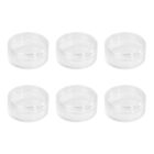  6 Pcs Sewing Machine Accessories Container with Lid Travel Bottle