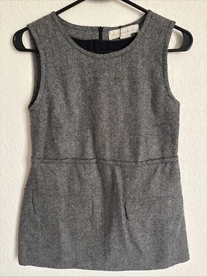 Top Stella McCartney para mujer sin mangas espiga negro talla pequeña Foto 1 de 4