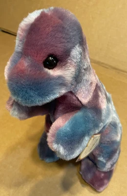 TY Beanie Buddy - REX динозавр (11,5 дюйма) с ярлыками мягкая игрушка-животное 1999 - Изображение 1 из 4