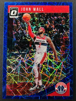 2018–19 Panini Donruss Optic — John Wall No103 Washington Wizards — синий лазер - Изображение 1 из 2