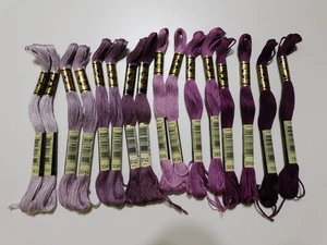 16 Brand New DMC Floss (2 of Each Color) (CAH3049) - Picture 1 of 1