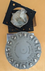 ADLER SIGNALSTEUERUNG TIMER BASIS ABDECKUNG GEHÄUSE grau mit DICHTUNG - Bild 1 von 2