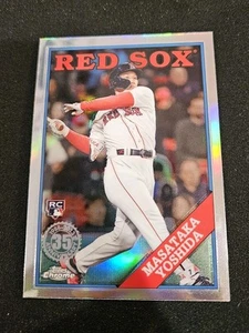 2023 Topps Chrome Update 35th Anniversary Refractor RC Masataka Yoshida #88CU-11 - Picture 1 of 2