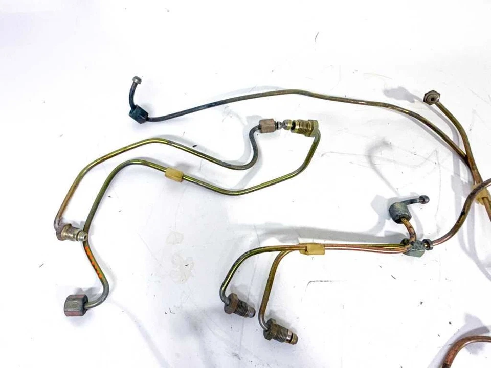 86-91 Mercedes W126 420SEL 560SEL SEC R107 560SL Juego de línea de inyector de combustible 9X Foto 1 de 4