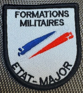 ECUSSON PATCH FORMATIONS MILITAIRE ÉTAT MAJOR  (ECU 89) - Picture 1 of 2