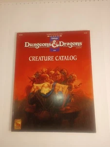 TSR D&D DMR2 Creature Katalog Zubehör 1993 - Bild 1 von 16