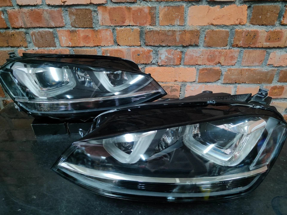 ПОДЛИННЫЙ Volkswagen VW Golf 15-17 MK7 GTD AFS ксеноновые ксеноновые фары лампы пары - Изображение 1 из 4