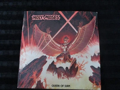 Vinyl LP  von Deutsche Thrash M B. Holy Moses, Queen of Siam, 1986 AAARRg Record - Bild 1 von 4