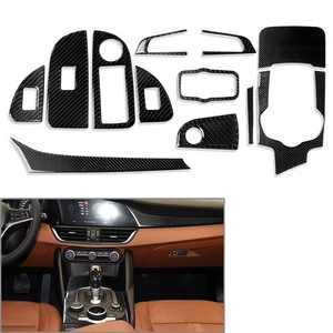 12x Interieurleisten Dekorleisten Zierleisten Für Alfa Romeo Giulia 2017-2019 - Bild 1 von 12