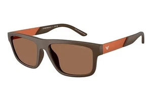 Original Emporio Armani Sonnenbrille EA4244U Braun Herren - Bild 1 von 6
