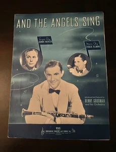 1939 And The Angels Sing Noten Benny Goodman & Orchestra guter Zustand - Bild 1 von 7