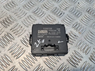 AUDI A3 8V ETRON 2017 HEADLIGHT CONTROL MODULE ECU 3Q0907338 #2K - Image 1 of 4