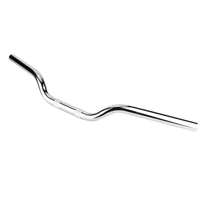 Chrome Steel Motorcycle Handlebar Handle Bar 25mm Fit For XL 883 1200 - Image 1 of 4