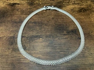 Collana Vintage MILOR Italia Argento Sterling 925 Maglia Spessa Catena 18" 25,9g Splendida - Foto 1 di 8