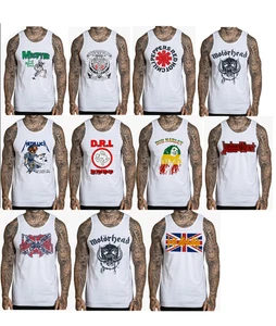 Colección de camisetas sin mangas clásicas de punk rock para hombre - Imagen 1 de 12