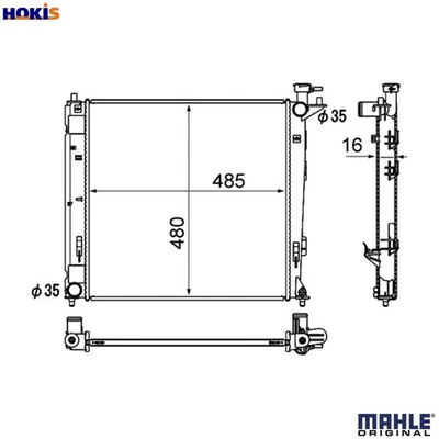 RADIATOR ENGINE COOLING CR 1893 000S FOR HYUNDAI ix35/SUV TUCSON/IX35/II  KIA - Image 1 of 4