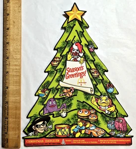 1982 McDonald’s Canada Christmas Dangler Tree – Ronald Grimace Birdie Hamburglar - Picture 1 of 2