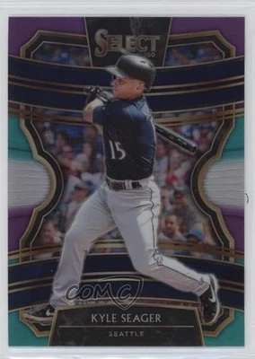 2020 Panini Select Tri-Color Prizm Kyle Seager #44 - Image 1 of 2
