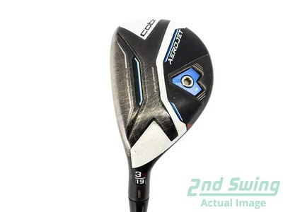 Cobra Aerojet Hybrid 3 Hybrid 19° Graphite Stiff Left 40.75in - Image 1 of 4
