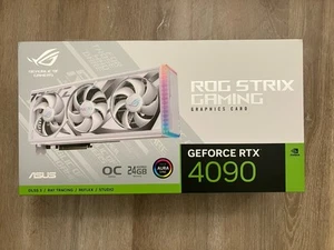 ASUS ROG Strix GeForce RTX 4090 White Edition 24GB GDDR6X Graphics Card - Picture 1 of 12