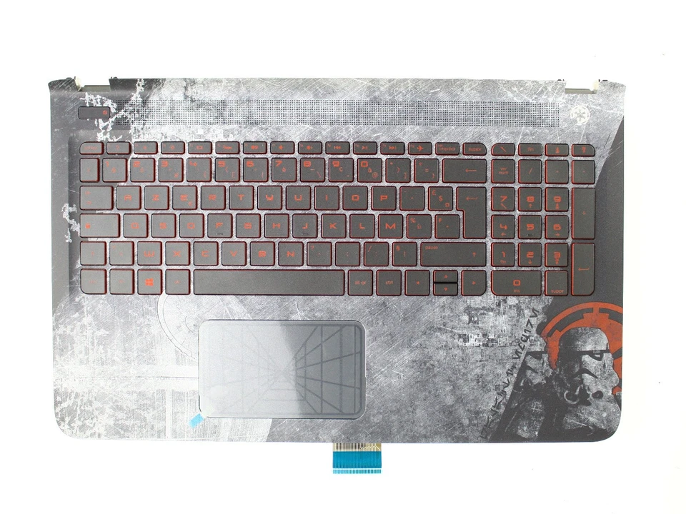 HP Star Wars Edition 15-an Gehäuseoberteil Keyboard AZERTY FR. 836099-051