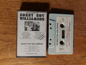 Sonny Boy Williamson Vol. 1 & 2 Arhoolie Cassette Tape - Picture 1 of 2