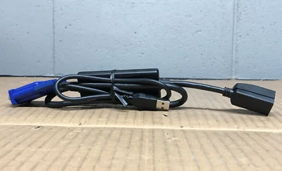 DELL 0CU630 0DP880 USB KVM Switch System Interface POD Cable Module 520-538-501 - Image 1 of 4