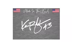 Ken Block Signature Sticker Decal - Drift Legend Car Truck SUV 5" Choose Color - Picture 1 of 1