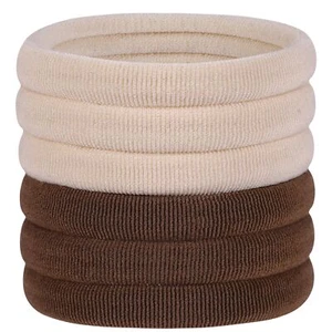 60 Pcs 2 Inch No Damage Hair Ties for Women Thick Hair, Large Soft Seamless N... - Picture 1 of 9