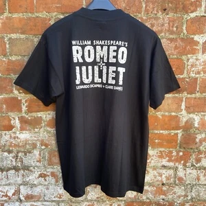 2002 Moulin Rouge Romeo & Juliet T Shirt Large Baz Luhrmann Double Sided Promo - Picture 1 of 12
