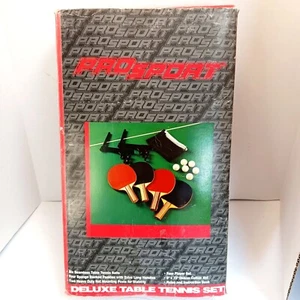Prosport (Tischtennis Tischtennis Set 4-Paddel, 1-Netz, 2-Montage, 6-Bälle)   - Bild 1 von 6