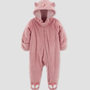 Carter's Just One You® Baby Girls' Fox Jumper - Pink - Picture 1 of 3