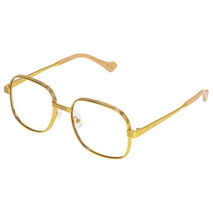 Gucci MEN Eyeglasses GG0788S GOLD-GOLD-YELLOW New - Picture 1 of 7